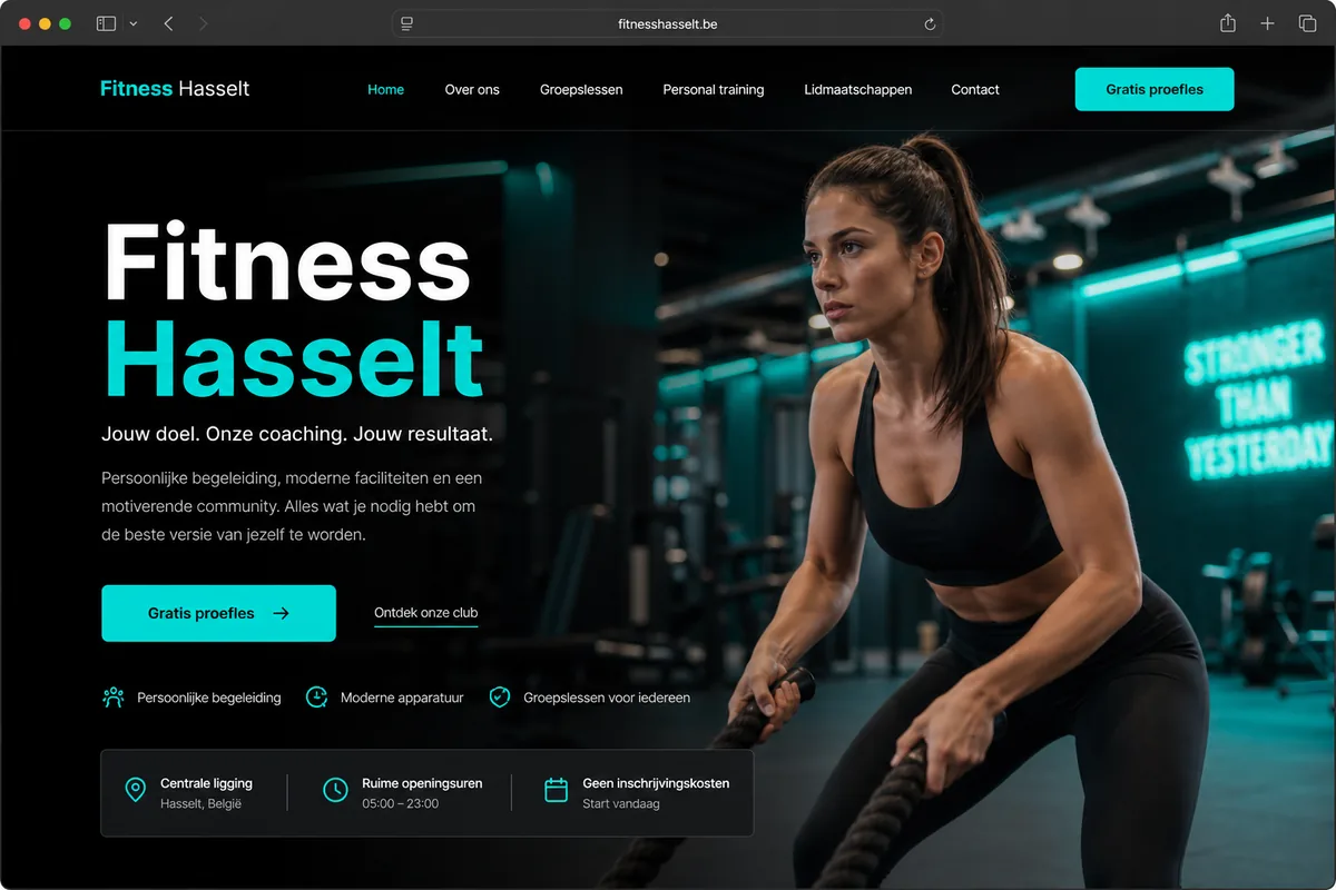 Website creation Hasselt — lokaal en conversiegericht.