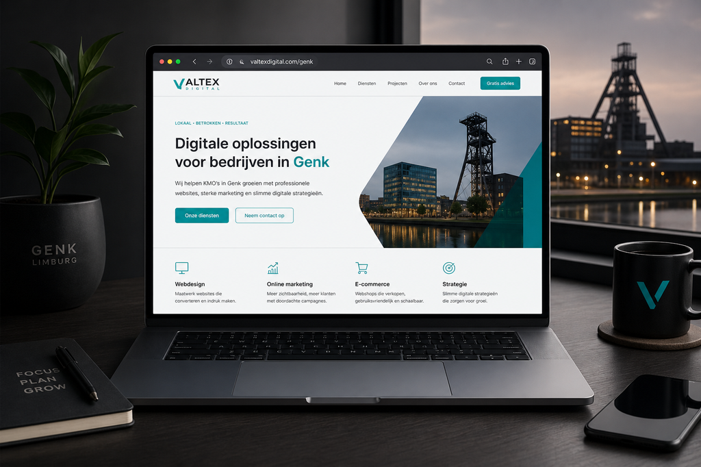 Website laten maken Genk — professioneel webdesign